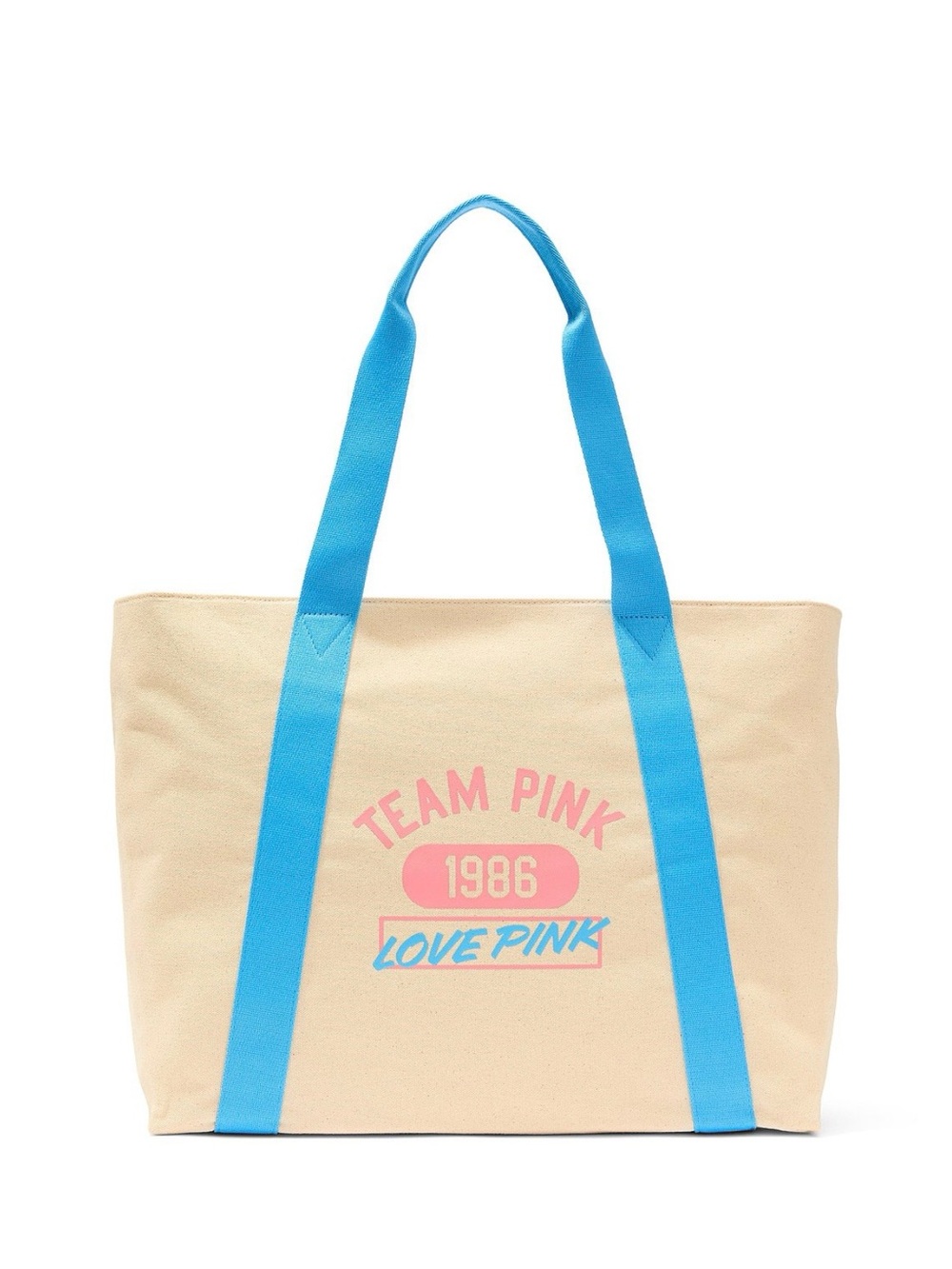 Pink Victoria Secret Canvas Tote